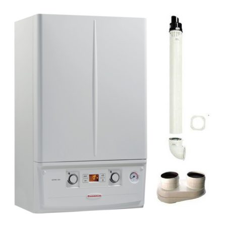 Caldaia Immergas Victrix Exa A Condensazione Camera Stagna 24 Kw Gpl 3.025776 + Kit Fumi Omaggio