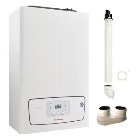 Caldaia Immergas Victrix Tera V2 A Condensazione Camera Stagna 24 Kw Gpl 3.032927 + Kit Fumi Omaggio