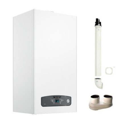 Caldaia Ariston Cares S A Condensazione Camera Stagna 24 Kw Metano/Gpl 3301637 + Kit Fumi Omaggio