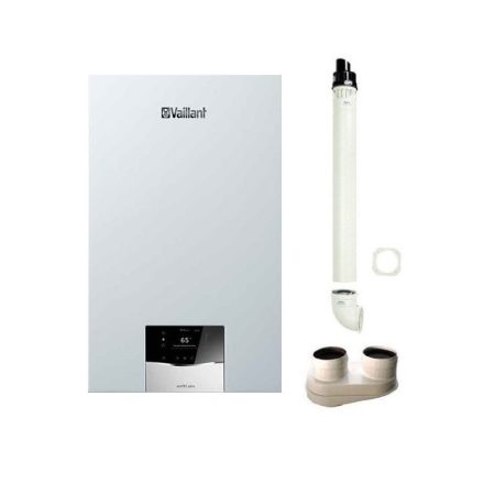 Caldaia Vaillant Ecotec Plus Vmi 26 Cs/1-5 26 Kw Con Bollitore A Condensazione Camera Stagna Metano + Kit Fumi Omaggio