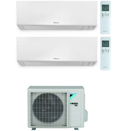 Condizionatore Daikin Perfera Wall Dual Split 5000+7000 Btu Wi-Fi Inverter R32 2Mxm40N A+++