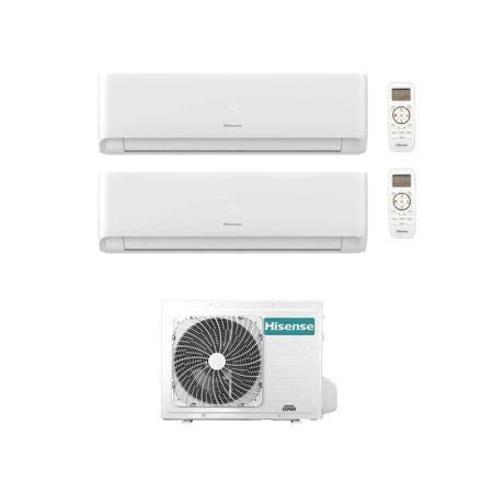 Condizionatore Hisense Dual Split Ecosense 12000+12000 Btu Wifi Inverter 3Amw62U4Rjc A++