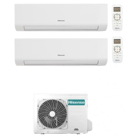 Condizionatore Hisense Dual Split Energy Ultra 12000+12000 Btu Wifi Inverter 2Amw52U4Rxc A++