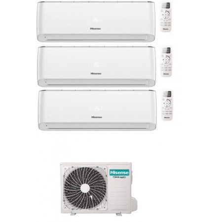 Condizionatore Hisense Trial Split Energy Pro 9000+12000+12000 Btu Wifi Inverter 3Amw72U4Rfa A++