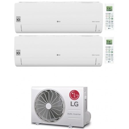 Condizionatore Lg Libero Smart Wifi R32 Dual Split Inverter 12000+12000 Btu Mu2R17 / Mu2Rw17 A++