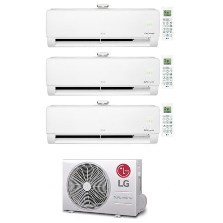 Condizionatore Lg Trial Split Dualcool Atmosfera 9000+9000+9000 Btu Wifi Inverter Mu3R19 A+++