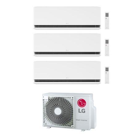 Condizionatore Lg Trial Split Dualcool Deluxe 9000+9000+12000 Btu Wifi Inverter Mu3R19 A+++