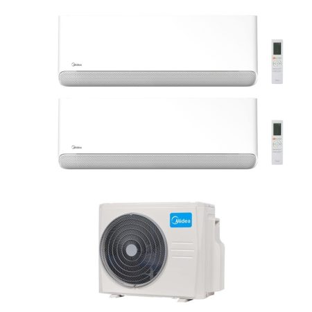 Condizionatore Midea Dual Split Breezeless 12000+12000 Btu Wifi Inverter M2Oe-18Hfn8-Q A++