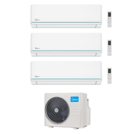 Condizionatore Midea Trial Split Evolution 12000+12000+12000 Btu Inverter Wifi M3Oa-27Hfn8-Q A++