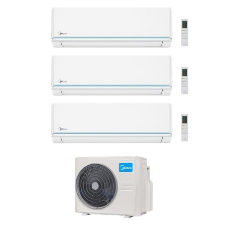 Condizionatore Midea Trial Split Evolution 7000+7000+12000 Btu Wifi Inverter M3Oa-27Hfn8-Q A++