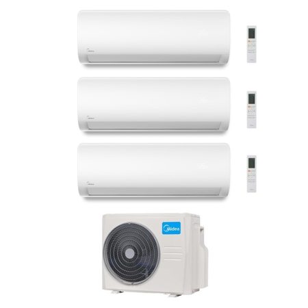 Condizionatore Midea Trial Split Xtreme Pro 9000+9000+12000 Btu Wifi Inverter M3Oa-27Hfn8-Q A++