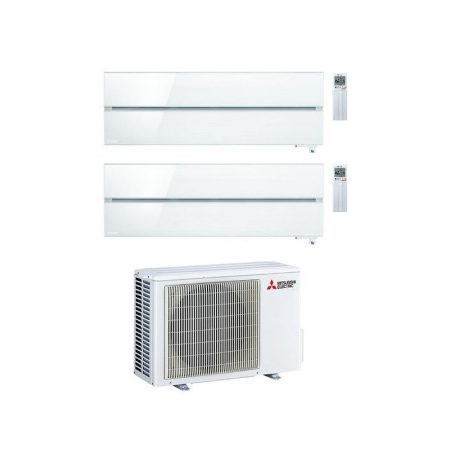 Condizionatore Mitsubishi Kirigamine Style Wi-Fi Msz-Ln R-32 Bianco Perla Dual Split 9000+9000 Btu A+++ Mxz-2F42Vf4