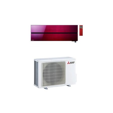 Condizionatore Mitsubishi Kirigamine Style Wi-Fi Msz-Ln R-32 Rosso Monosplit 12000 Btu A+++