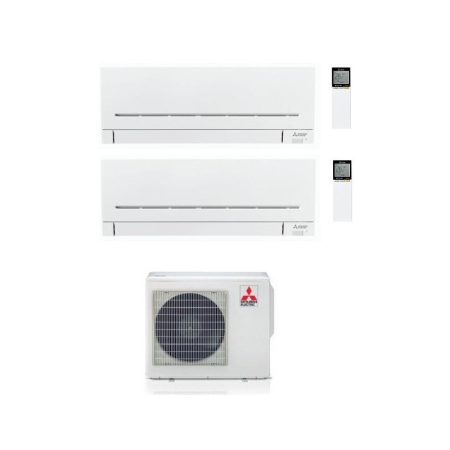 Condizionatore Mitsubishi Msz-Apvgk R-32 Dual Split 7000+12000 Wi-Fi Mxz-2F42Vf A+++