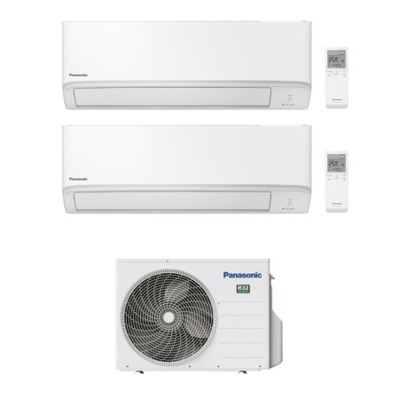 Condizionatore Panasonic Dual Split Tz Super Compatta 12000+12000 Btu Wifi Inverter Cu-2Z50Tbe A+++