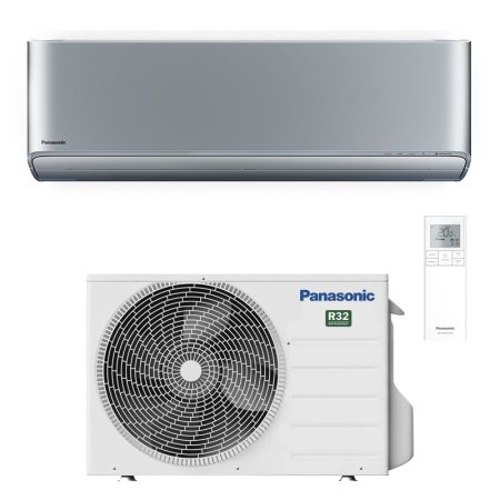 Condizionatore Panasonic Etherea Silver 12000 Btu Wi-Fi Monosplit Inverter R32 Cs-Xz35Zkew A+++