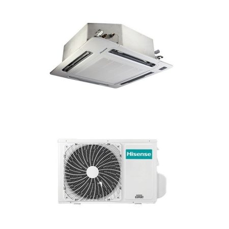 Hisense Condizionatore Cassetta A 4 Vie Monosplit Inverter Gas R32 24000 Btu Act71Ur4Rjc8 A++