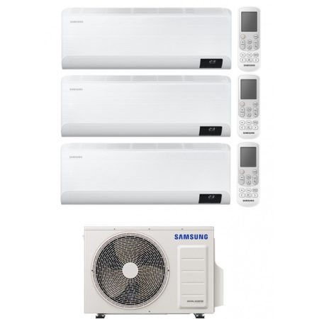 Condizionatore Samsung Cebu Trial Split 7000+7000+12000 Btu Inverter Wifi R32 Aj052Txj3Kg A+++