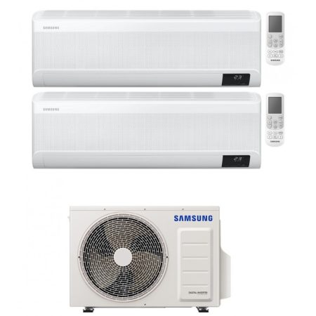 Windfree Avant Samsung Condizionatore Dual Split R32 7000+7000 Btu Inverter Wifi Aj040Txj2Kg A+++